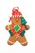Christmas Ornament - Gingerbread Man. Wizardi Festive Decoration F07-N2-5-AEE046A